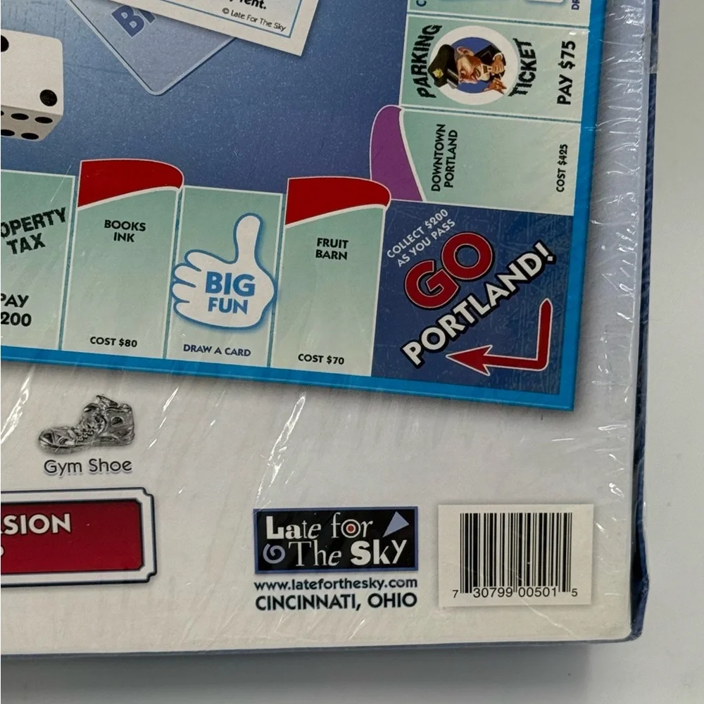 Monopoly Board Game Portland-Opoly‎ Portlandopoly Portland TEXAS New NIB